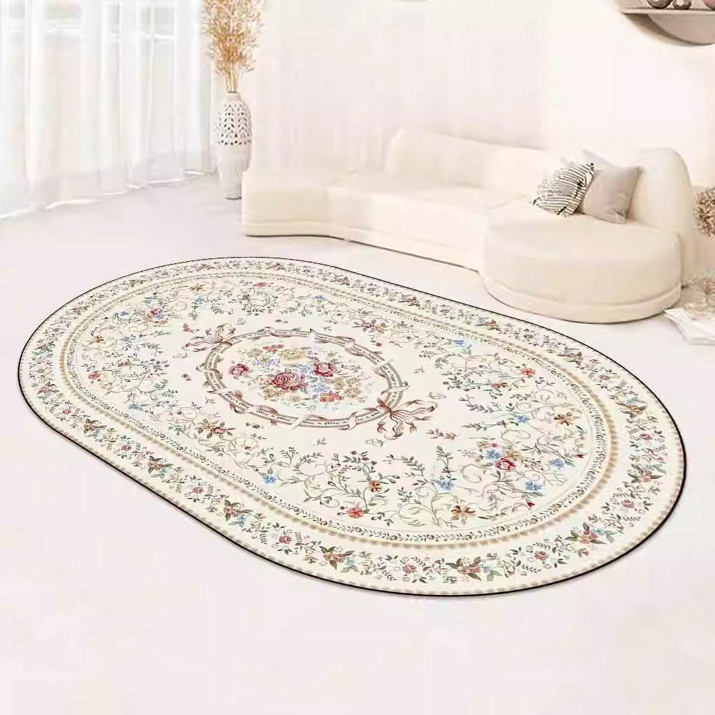 Elegant Vintage-Inspired Area Rug