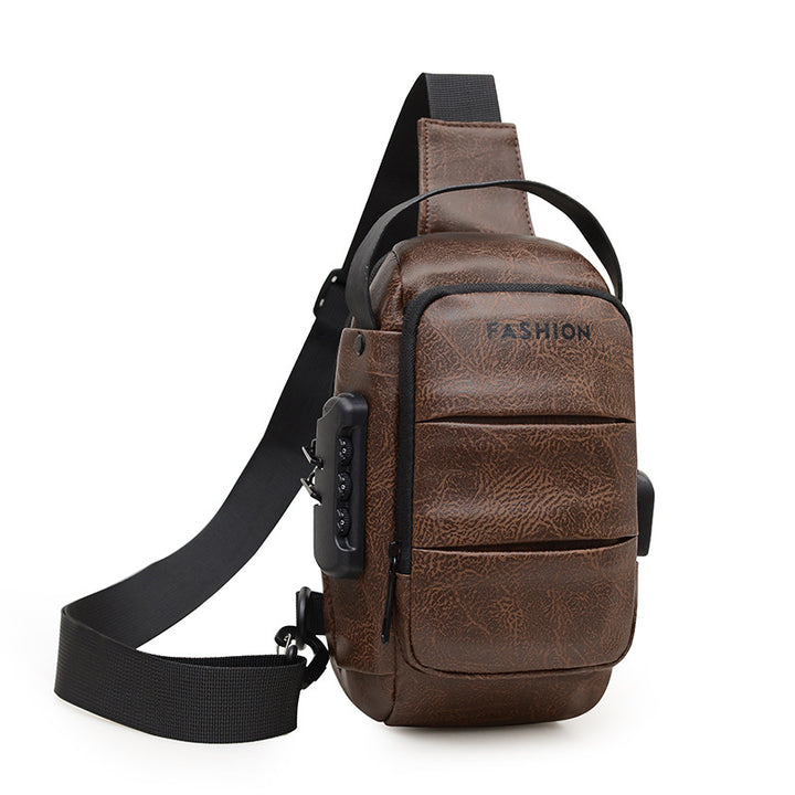 Stylish Crossbody Leather Bag Kalsten