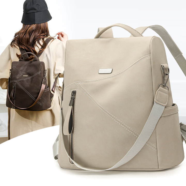 Multi-Functional Leather Backpack Kalsten