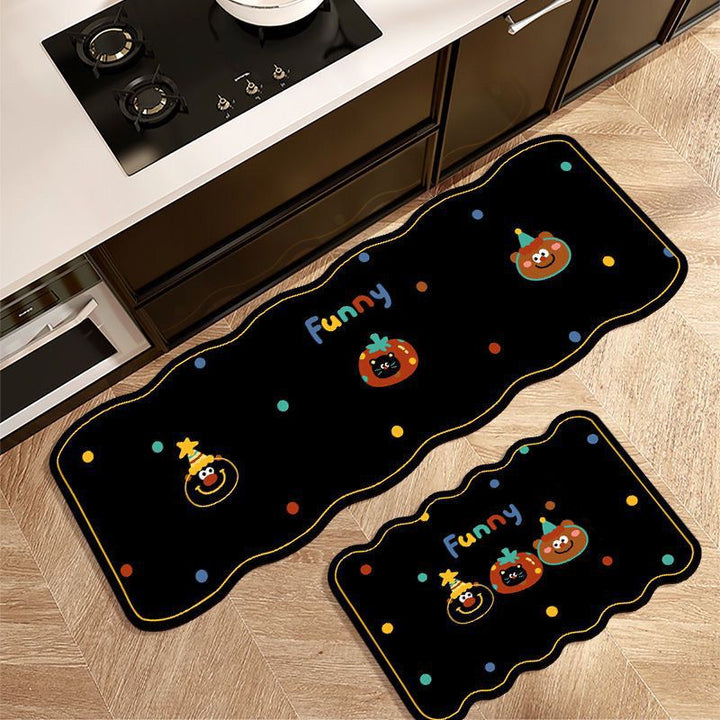 Fun and Playful Kitchen Runner Mat