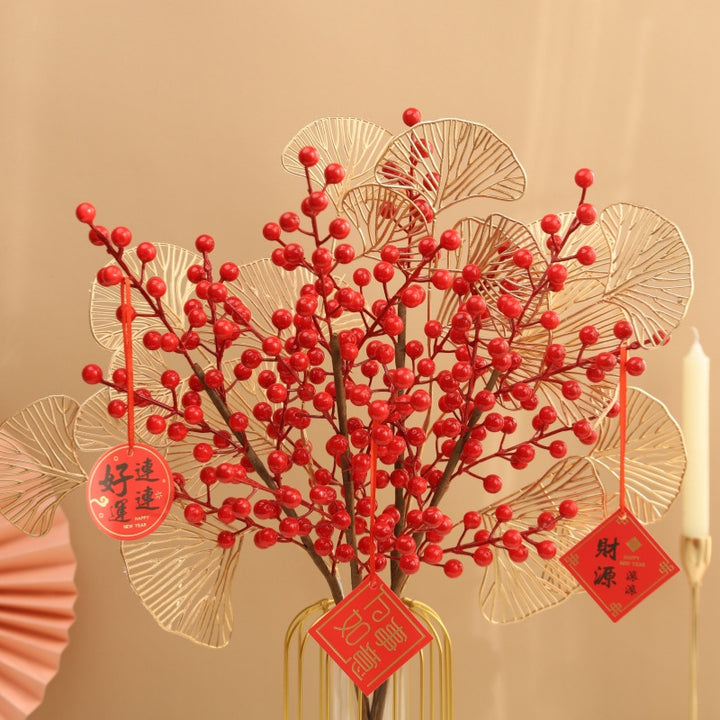 Decorative Faux Berry Branch