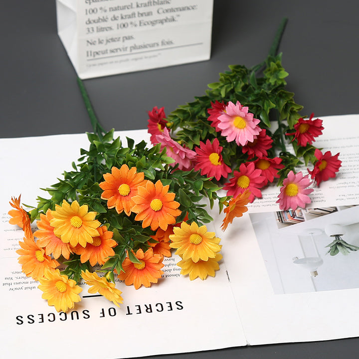 Vibrant Faux Floral Stem Arrangement