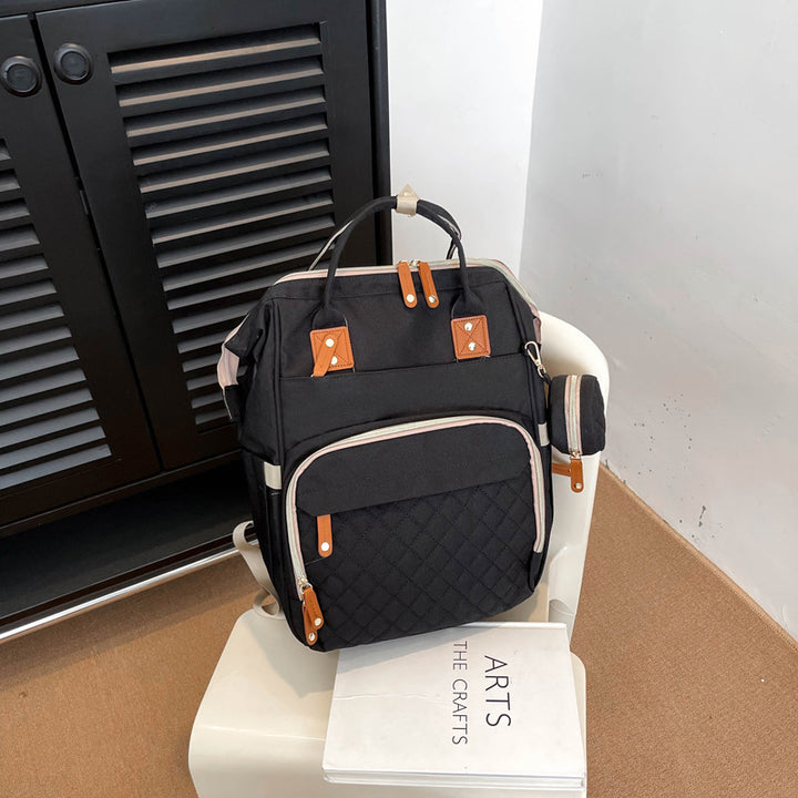 Multi-Pocket Quilted Backpack Kalsten
