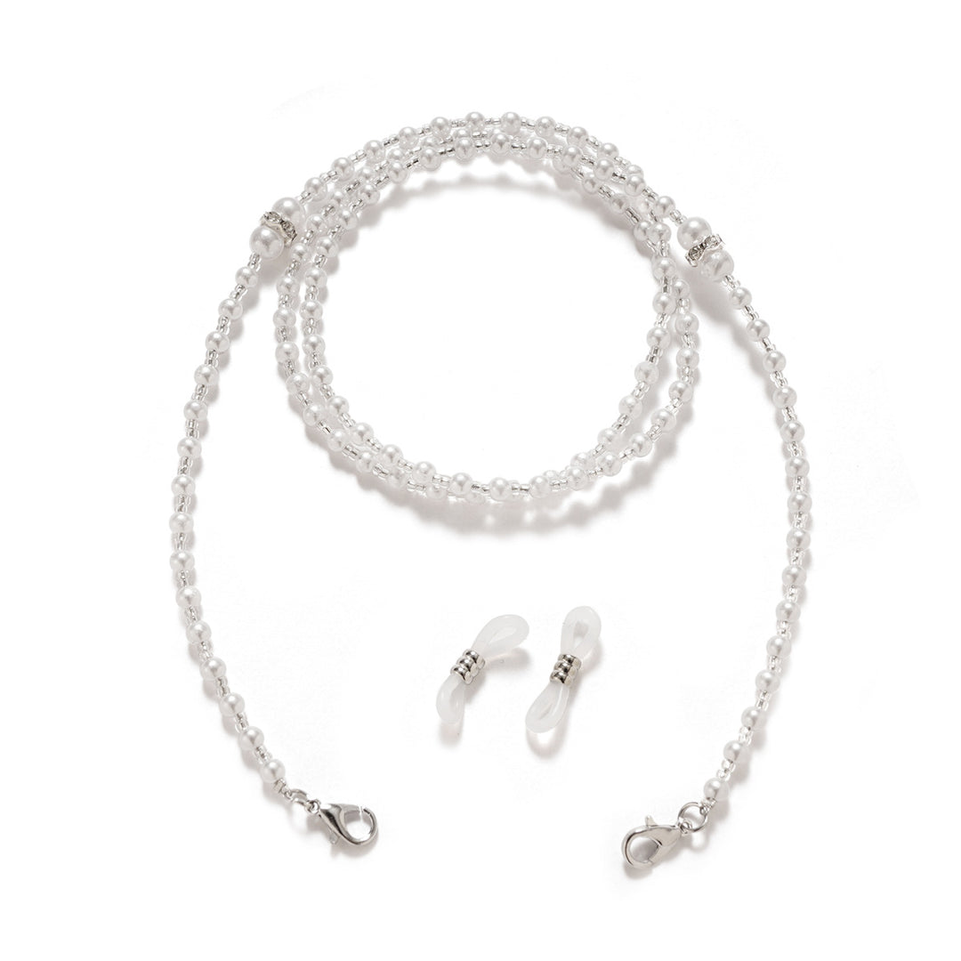 Elegant Pearl Beaded Eyewear Chain Kalsten