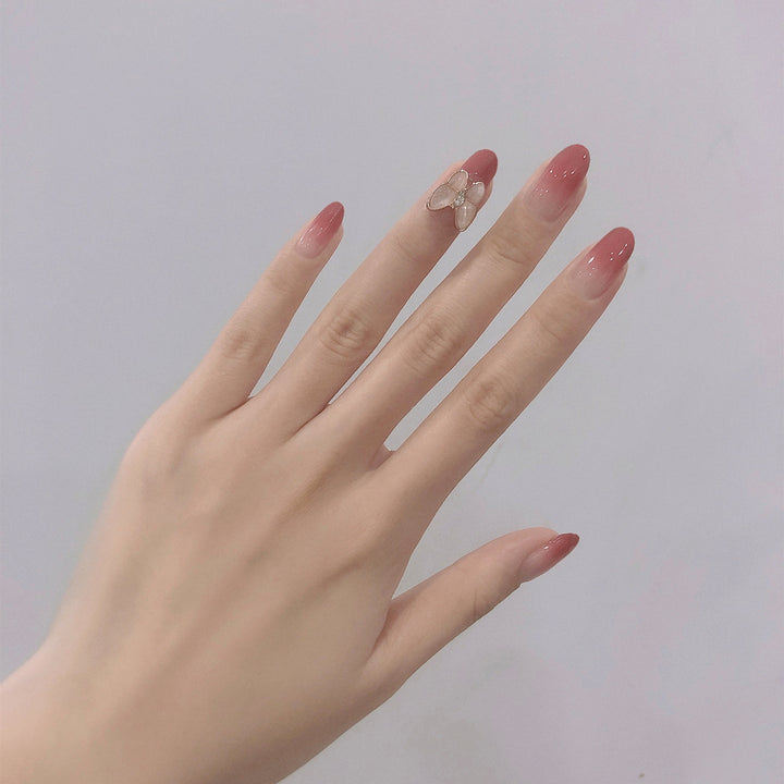 Glossy Ombre Press-On Nail Art Set Kalsten
