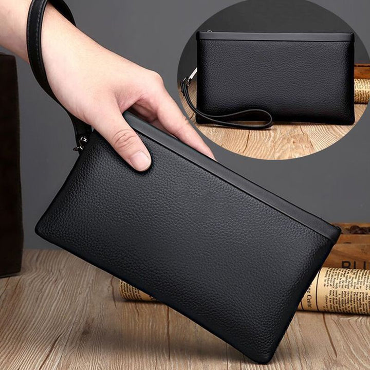 Chic Textured Zip Pouch Kalsten