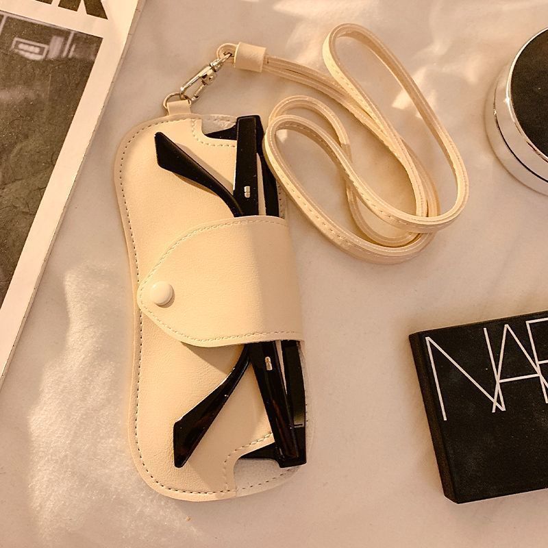 Leather Eyewear Case with Adjustable Strap Kalsten