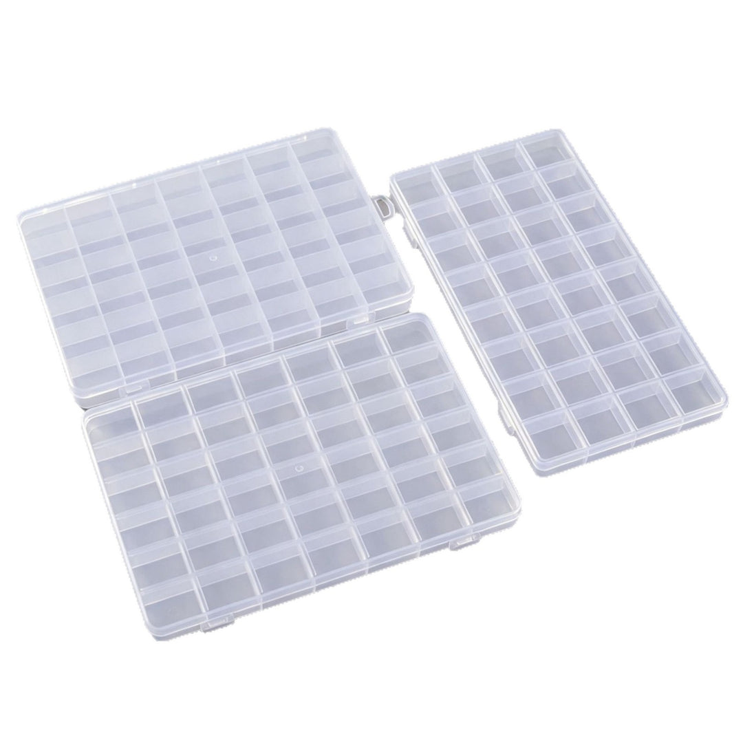 Transparent Multi-Compartment Craft Storage Organizer Kalsten