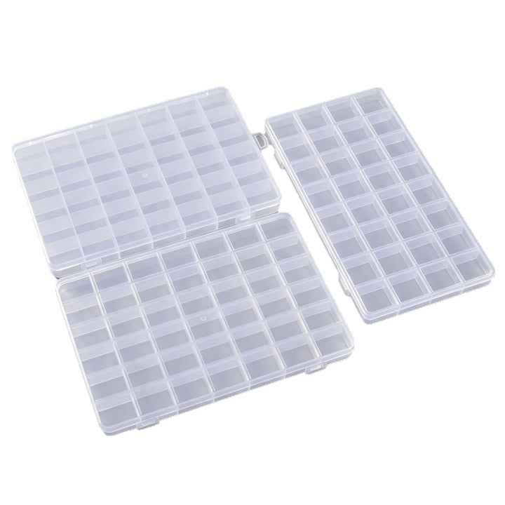 Transparent Multi-Compartment Craft Storage Organizer Kalsten