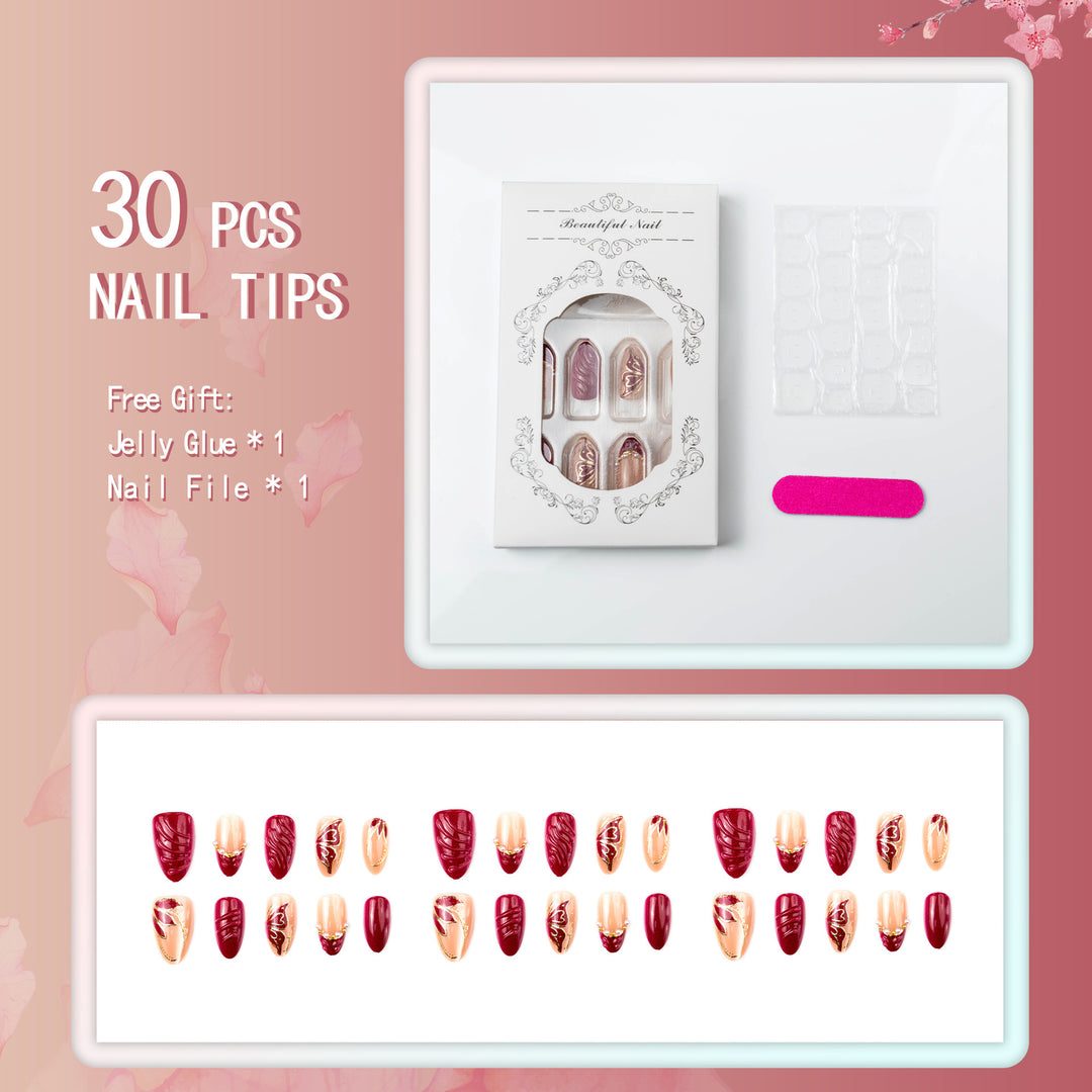 Artificial nails in elegant design Kalsten