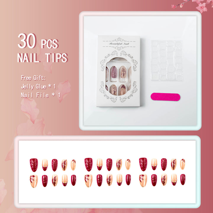Artificial nails in elegant design Kalsten