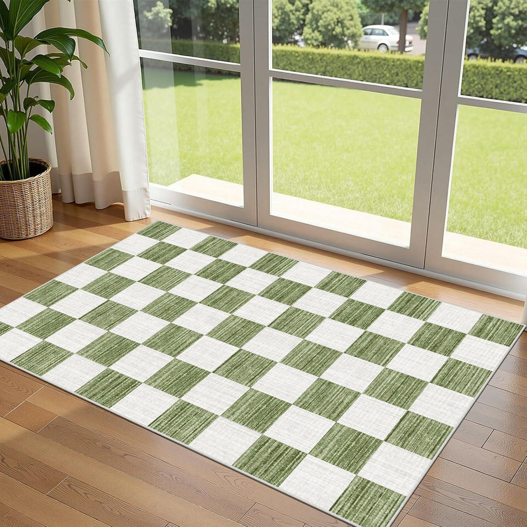 Decorative Floral Pattern Area Rug