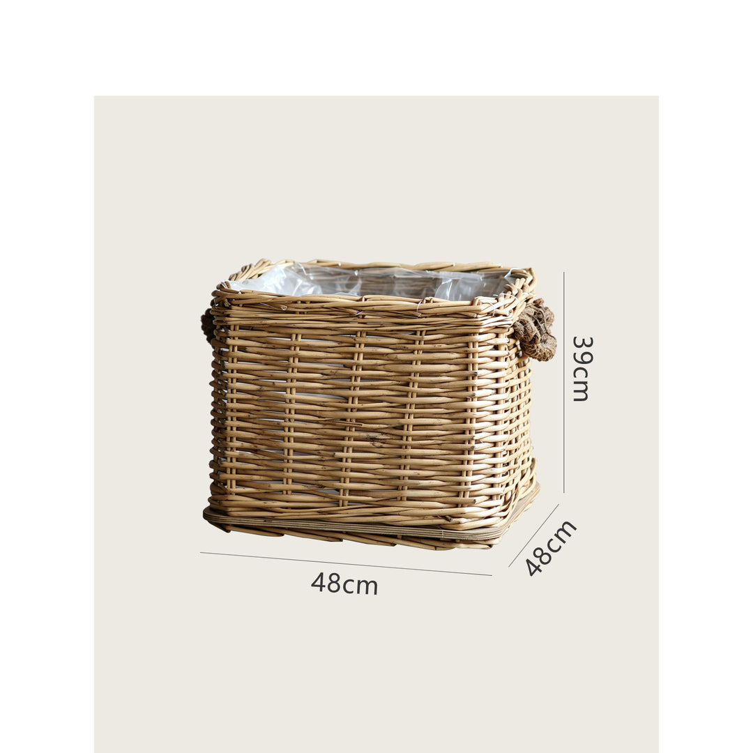 Robust storage basket with reinforced handles Kalsten