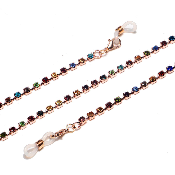 Glamorous Crystal Eyewear Chain Kalsten
