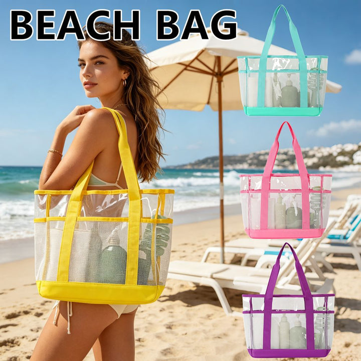 Transparent Beach Tote Bag Kalsten