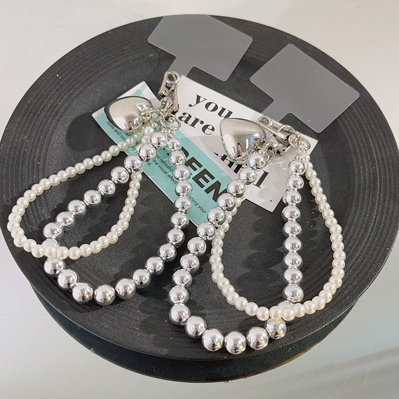 Stylish Beaded Charm Lanyard Kalsten