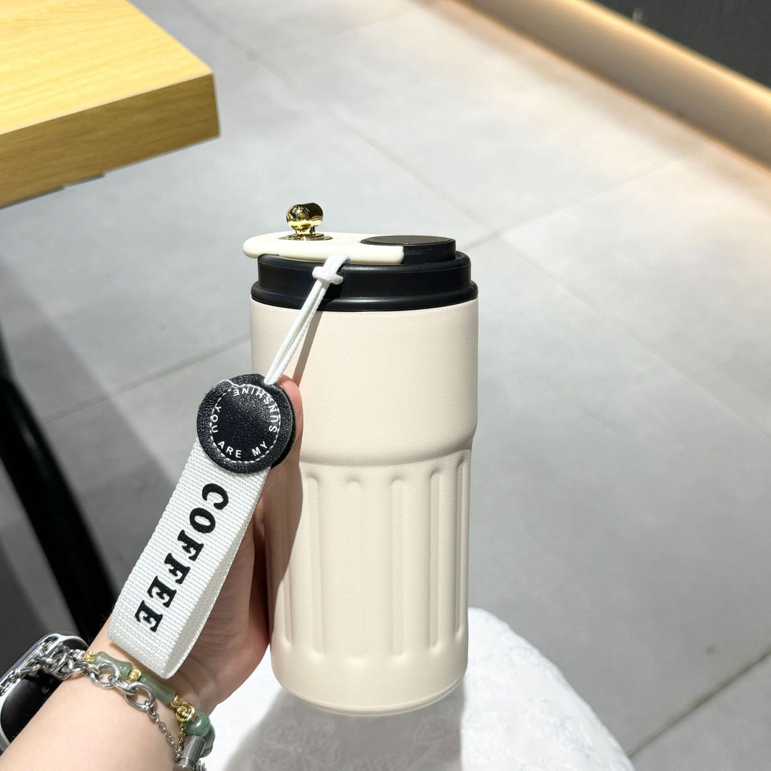 Ladies insulated cup with practical carrying strap Kalsten