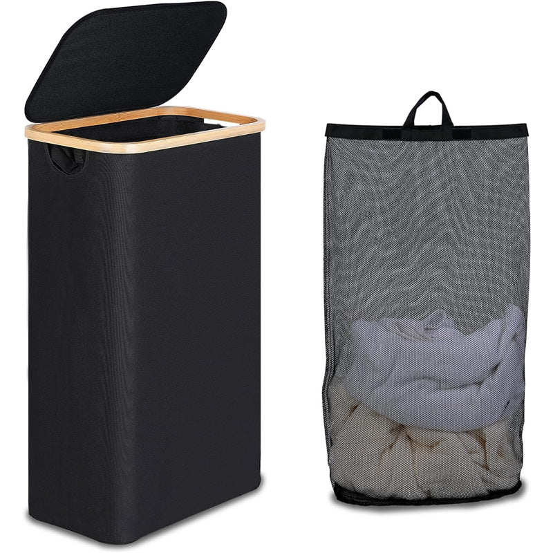 High-quality laundry basket with removable and washable inner bag Kalsten