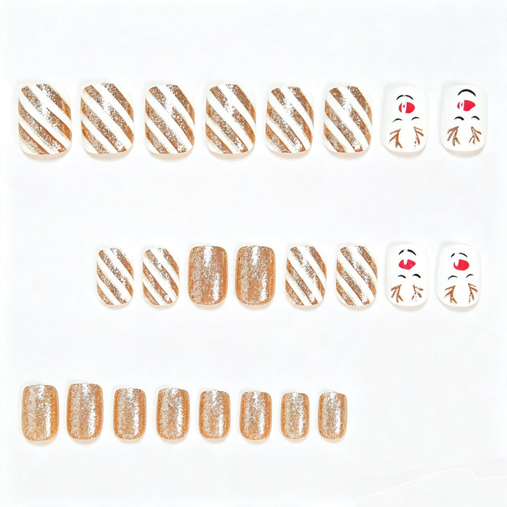 Festive Holiday Nail Art Kit Kalsten