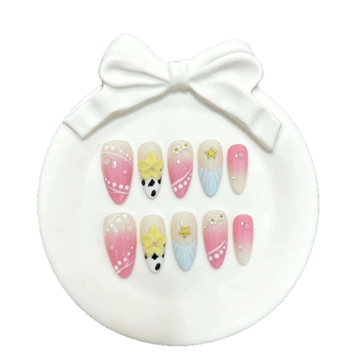 Artistic Fashion Press-On Nail Art Set