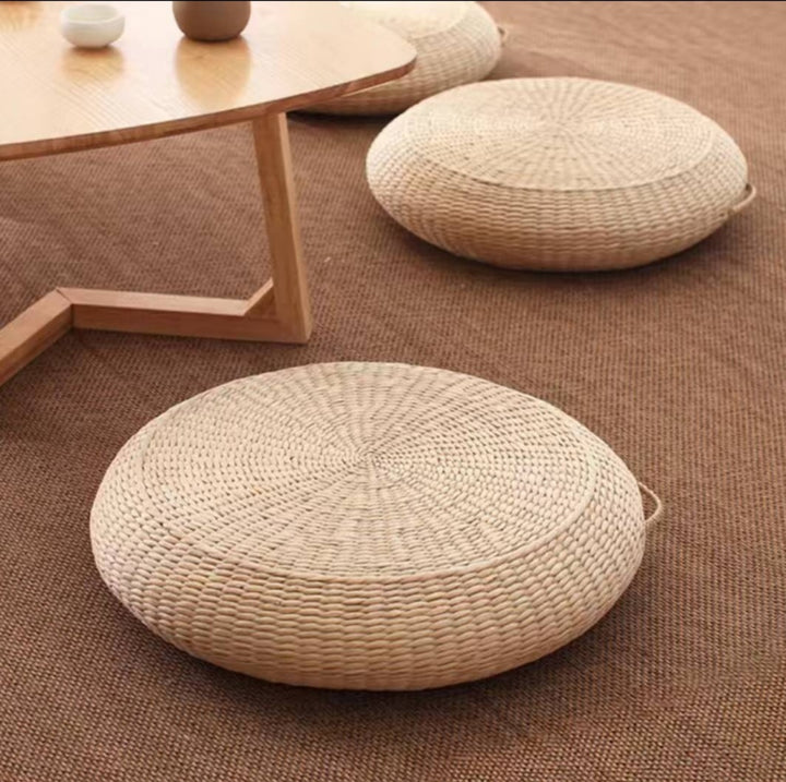 More Elegant Cow Pouf Made of Natural Materials Kalsten
