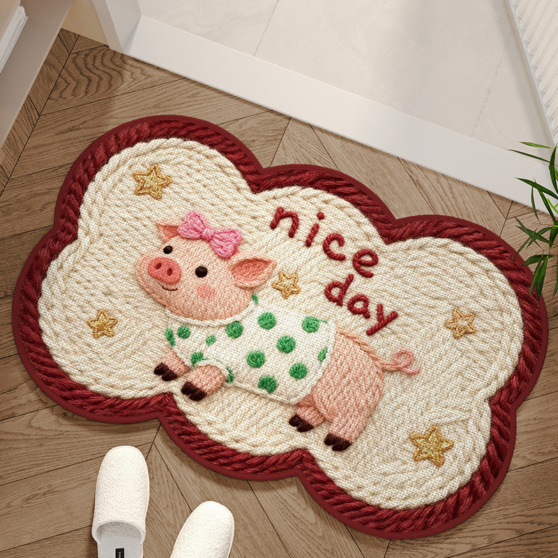 Adorable Dog-Themed Area Mat Kalsten