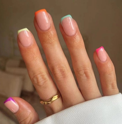 Creative French Tip Nail Art Kalsten
