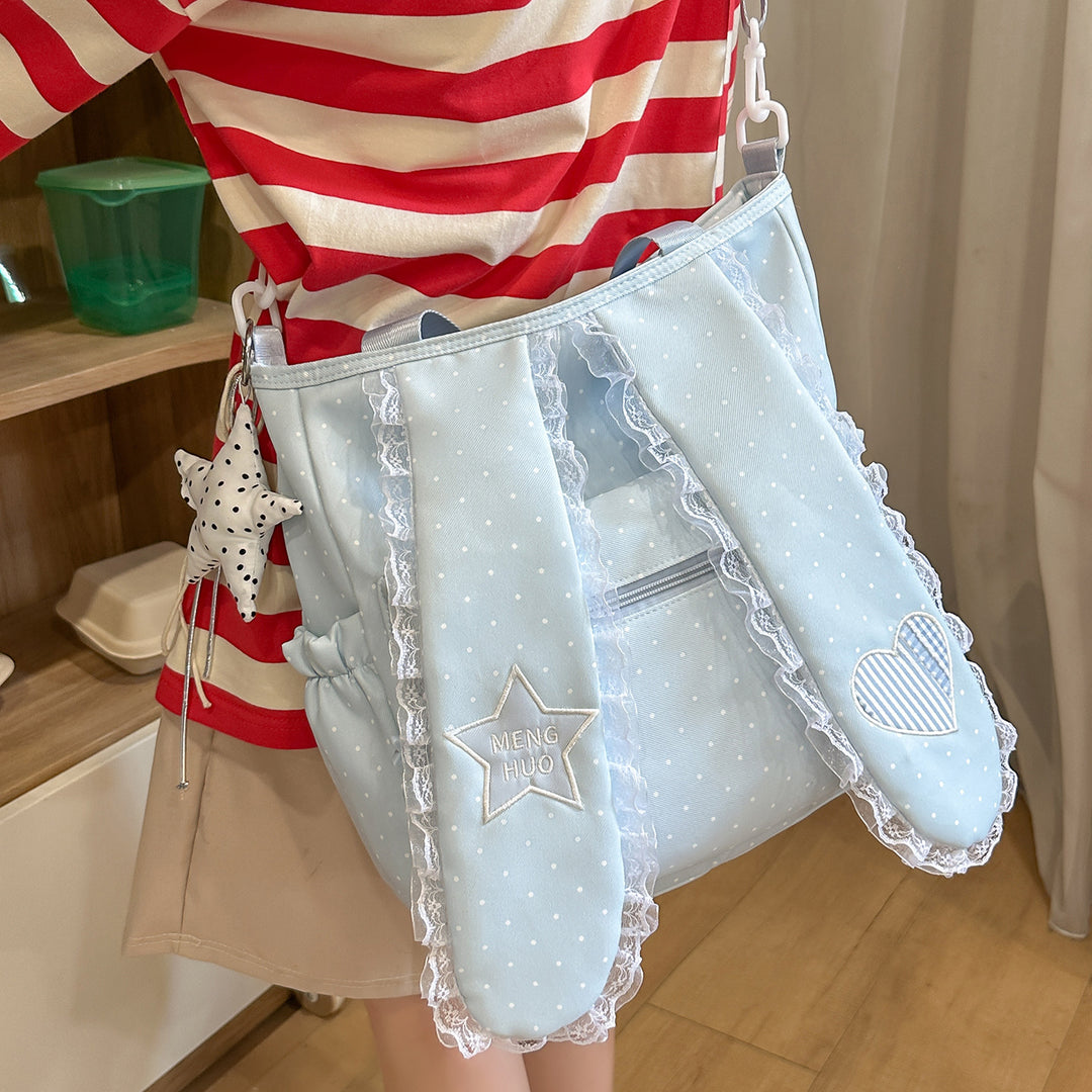 Cute Decorative Bunny-Ear Tote Bag Kalsten