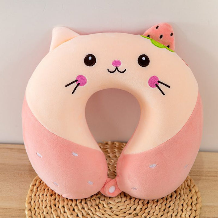Unisex Neck Support Pillow with Cute Animal Design Kalsten