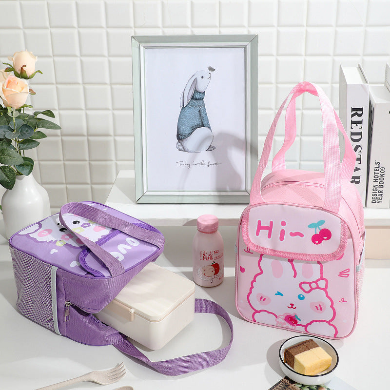 Insulated Cute Rabbit-Themed Lunch Bag Kalsten