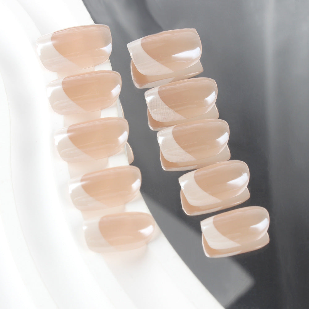 French Tip Press-On Nail Art Set Kalsten