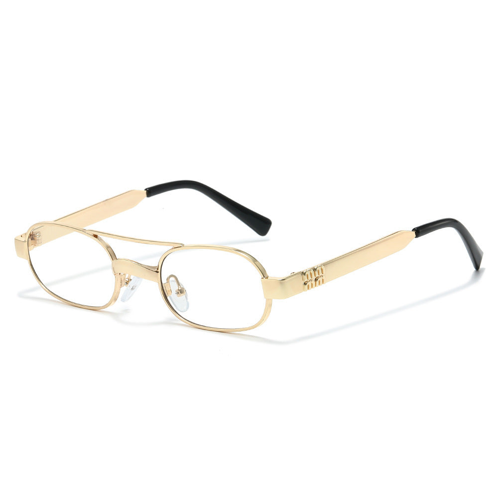Stylish Minimalist Oval Sunglasses Kalsten