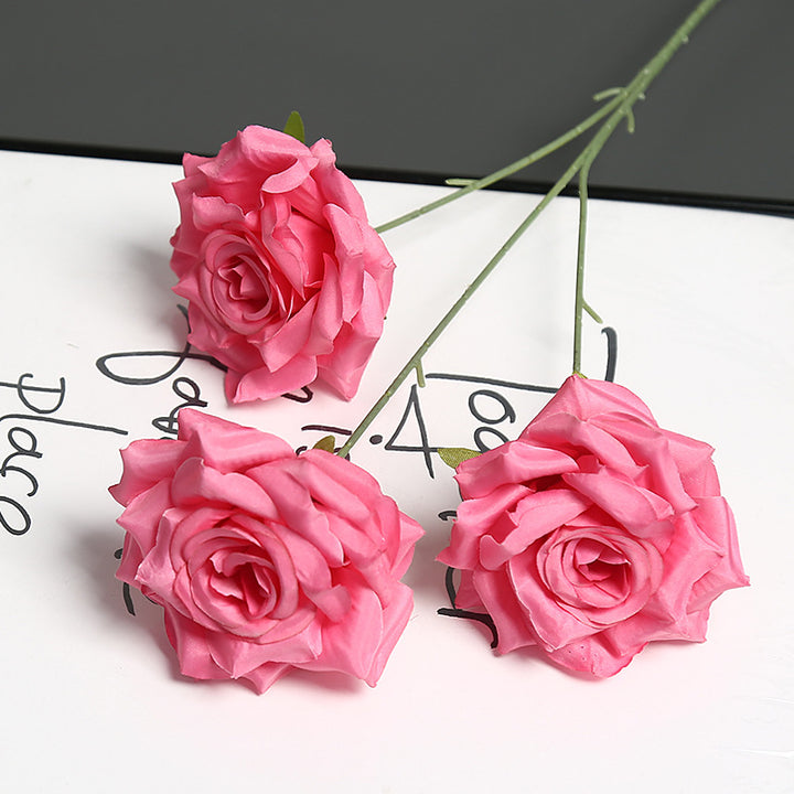 Decorative Fabric Carnation Stem for Home Display