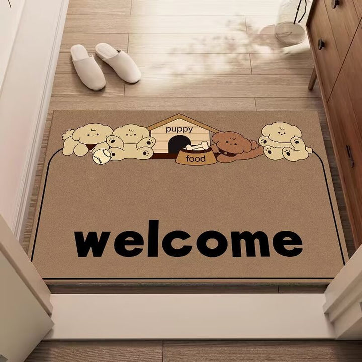 Cartoon Character Welcome Mat