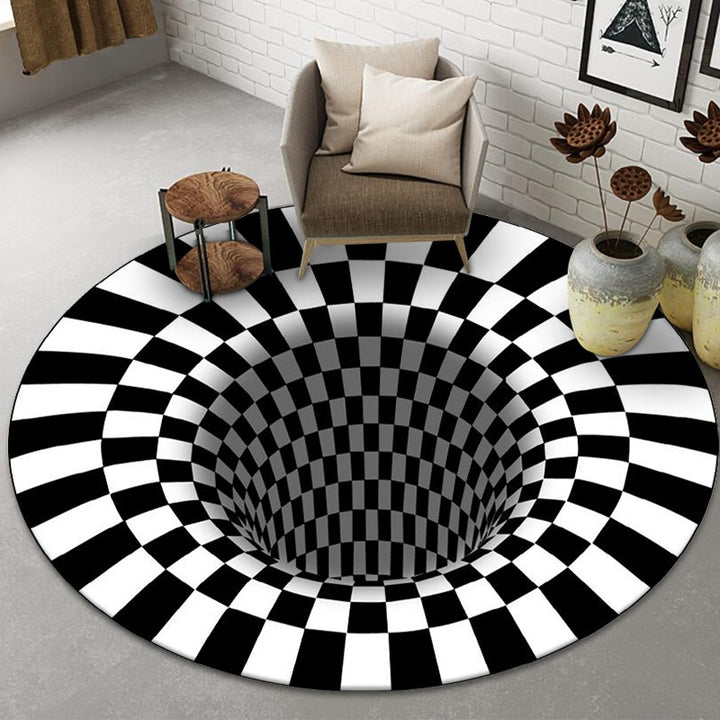 Optical Illusion Area Rug Kalsten