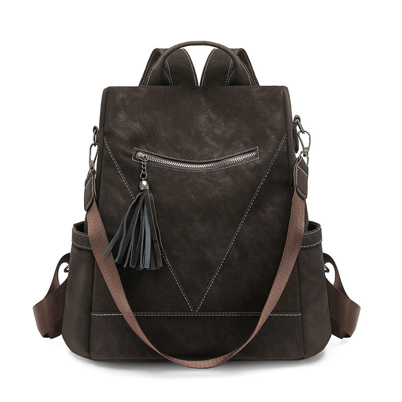 Chic Multi-Pocket Convertible Backpack Kalsten