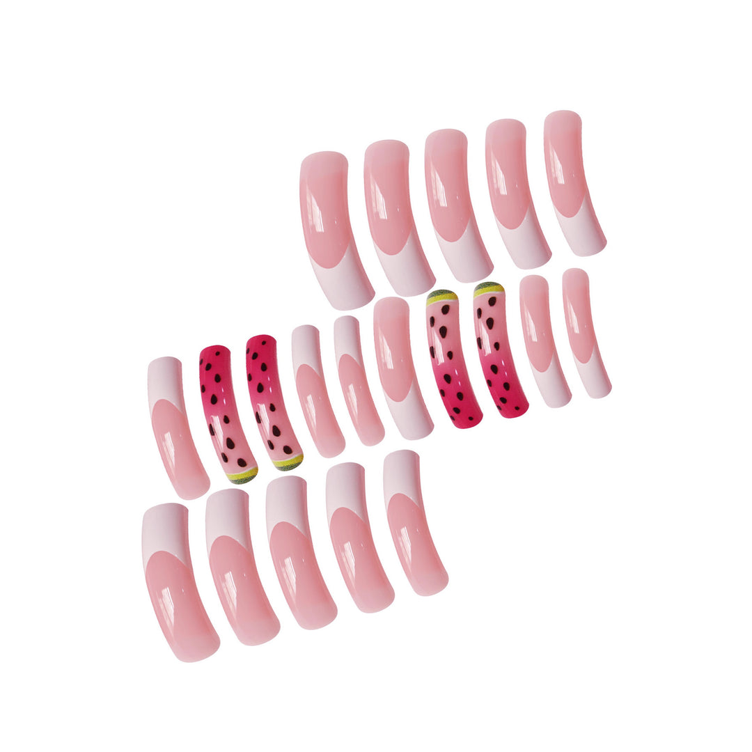 Glamorous 3D Long Stiletto Press-On Nails Kalsten