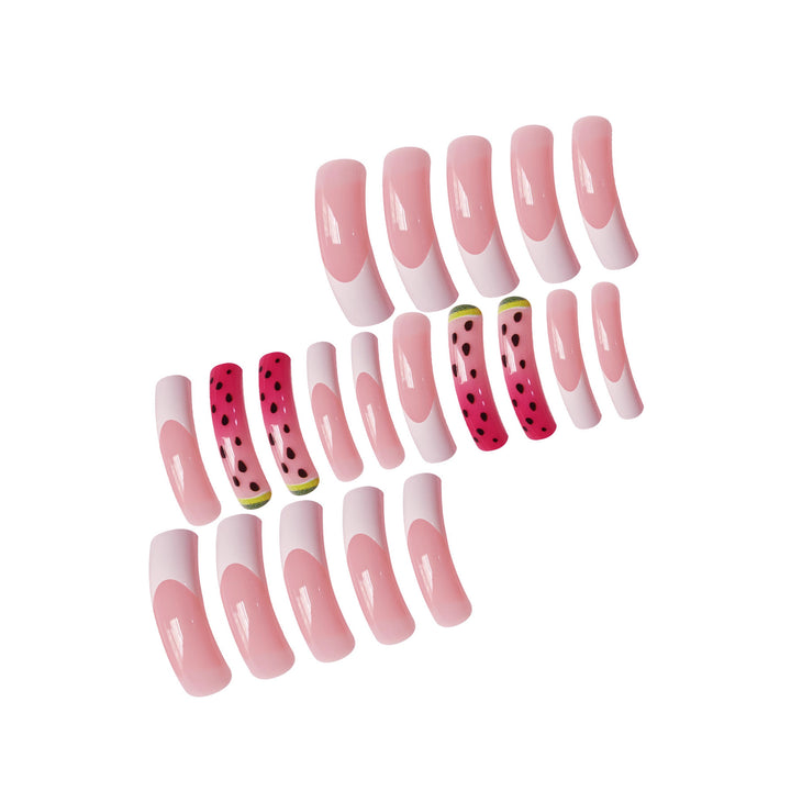 Glamorous 3D Long Stiletto Press-On Nails Kalsten