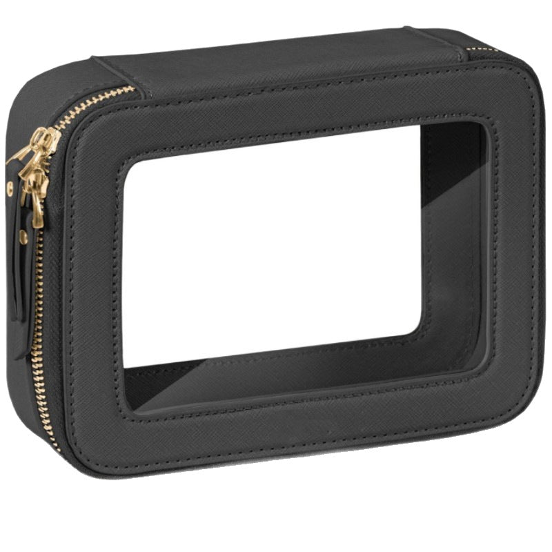 Elegant Cosmetic Bag with Window Kalsten