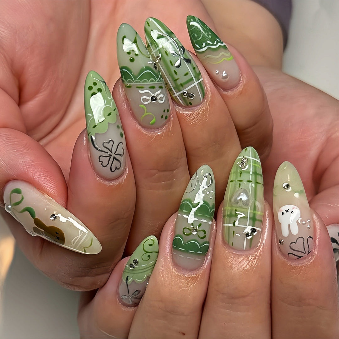 Artistic Themed Press-On Nail Extensions Kalsten 1787913878