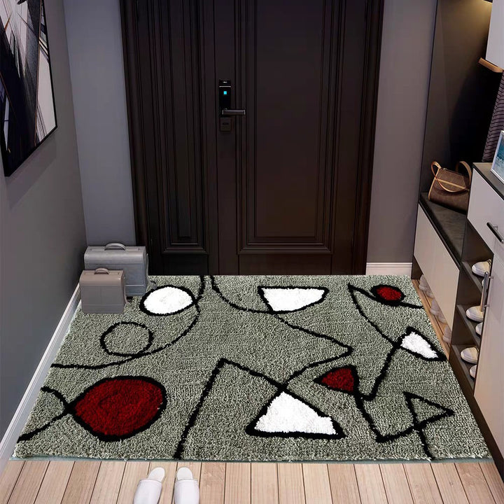Stylish Floral Patterned Area Rug Kalsten