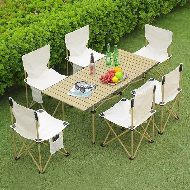 Folding chair with comfortable backrest Kalsten
