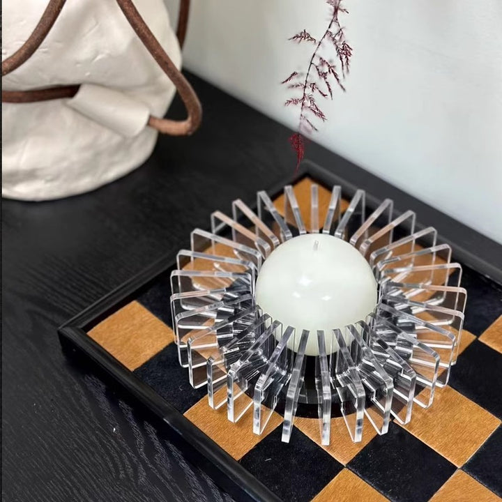 Artistic Acrylic Candle Holder
