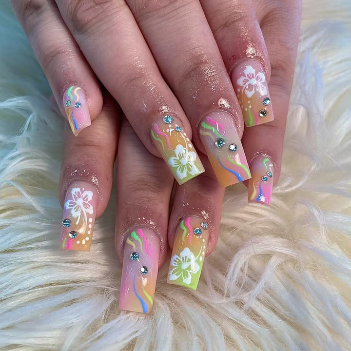 Decorative Acrylic Nail Art Set
