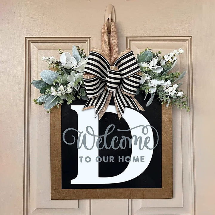 Customizable Welcome Door Sign