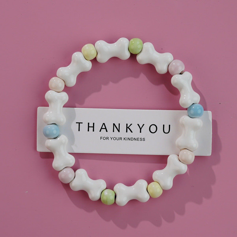 Heart-Shaped Beaded Bracelet Kalsten