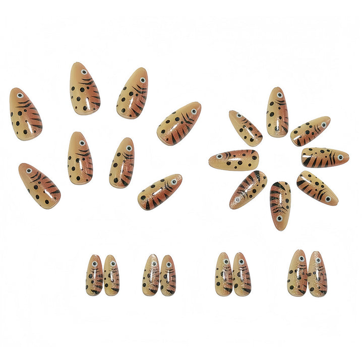 Artificial nails with fish motif Kalsten