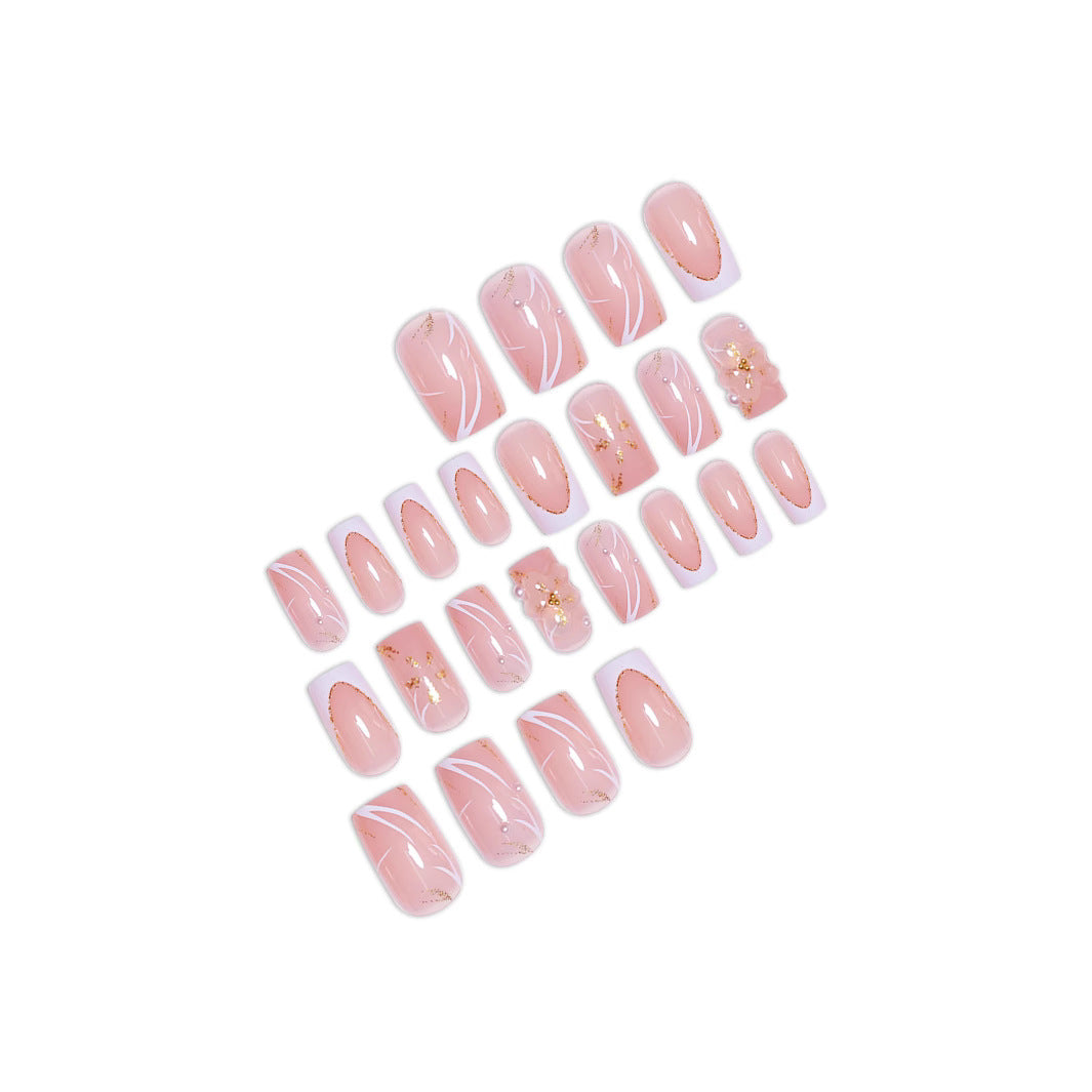 Elegant Nail Art Press-On Set Kalsten