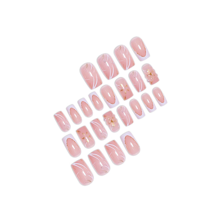 Elegant Nail Art Press-On Set Kalsten