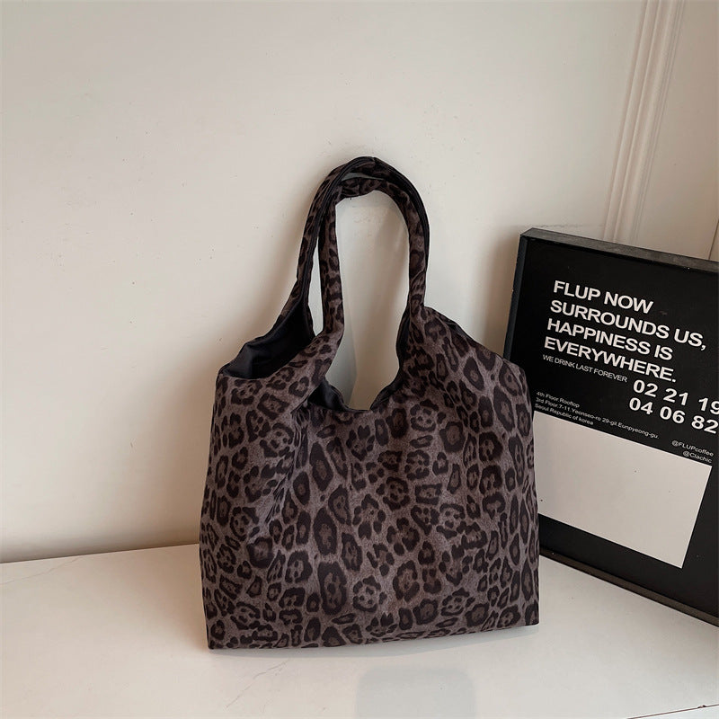 Fashionable Leopard Print Tote Bag Kalsten